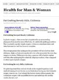 Article: Health for Man & Woman